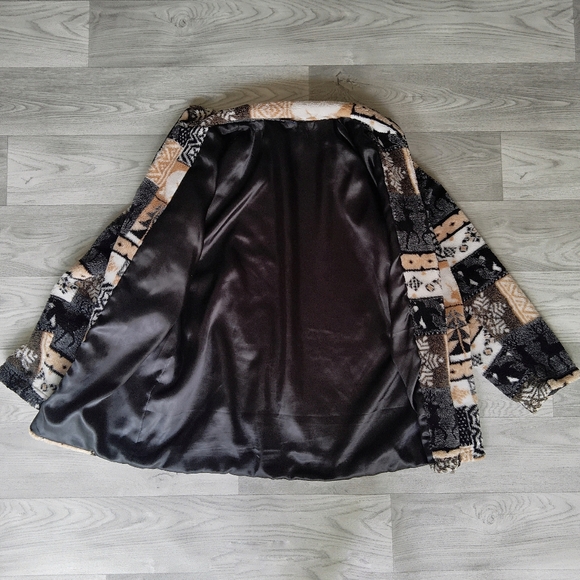 Festive fleece jacket Sz Sz 12 - Picture 11 of 15